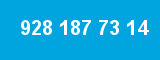 928 187 73 14